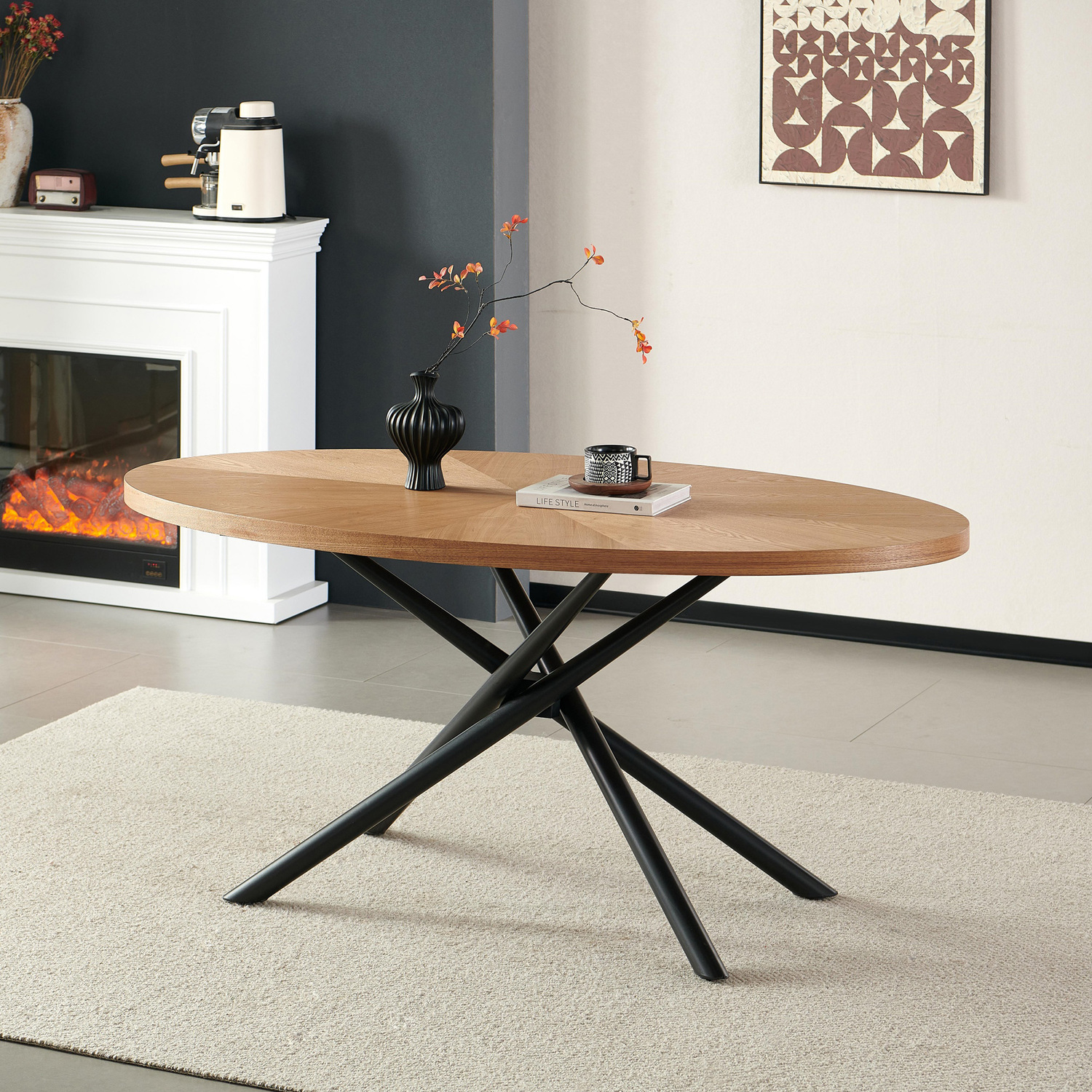 Glendale Oval Dining Table