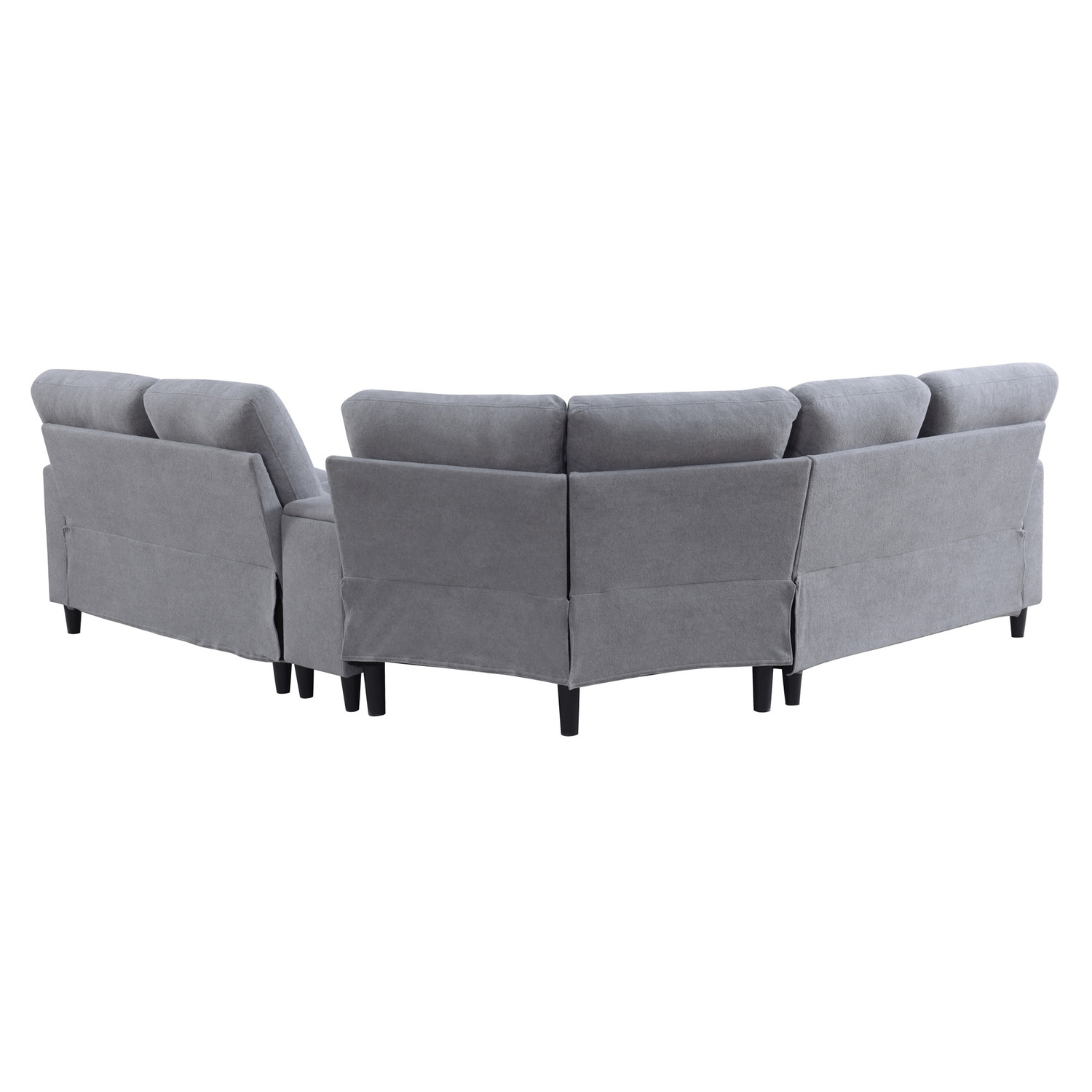 Wilmer 5 Seater Upholstered Modular Sofa