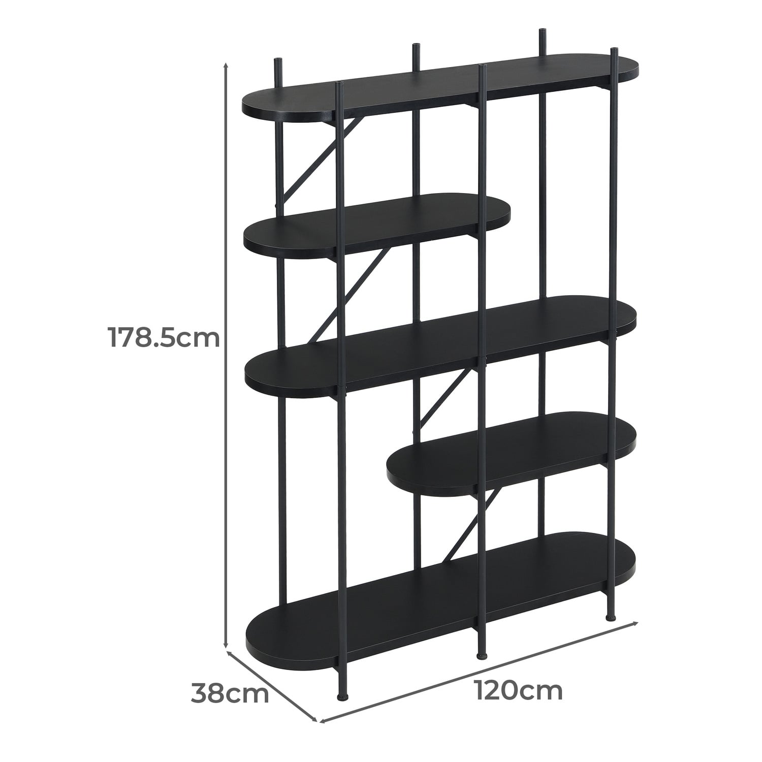 Florence 5 Tier Shelving Unit