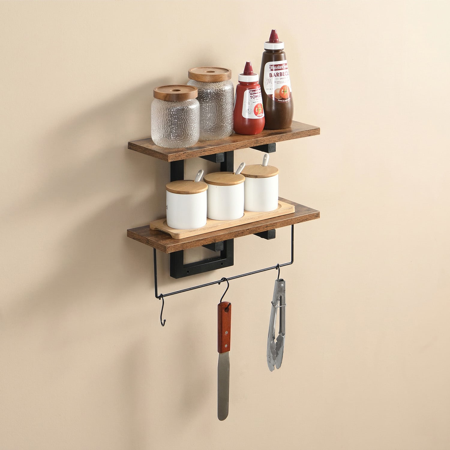 Aeon 2 Tier Floating Shelf