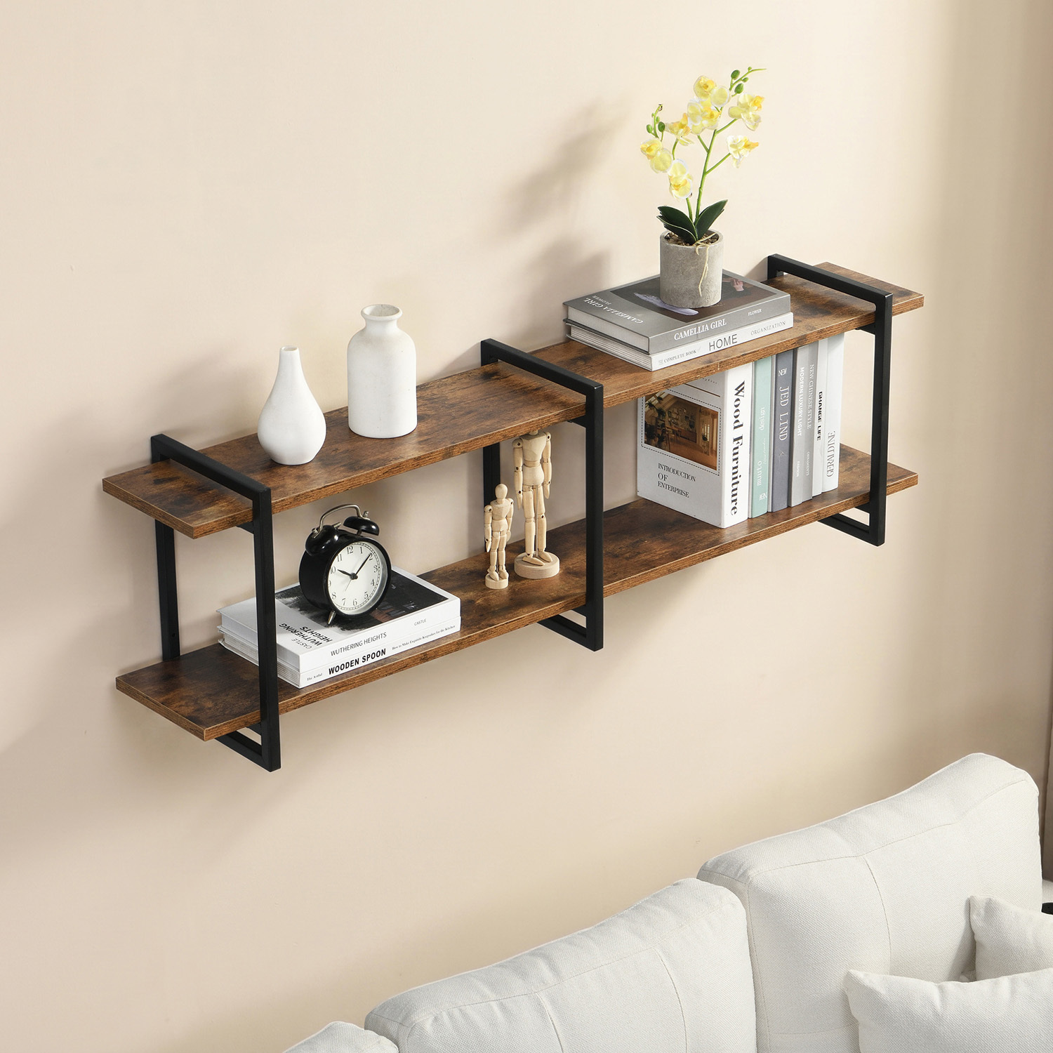 Aether 2 Tier Floating Shelf