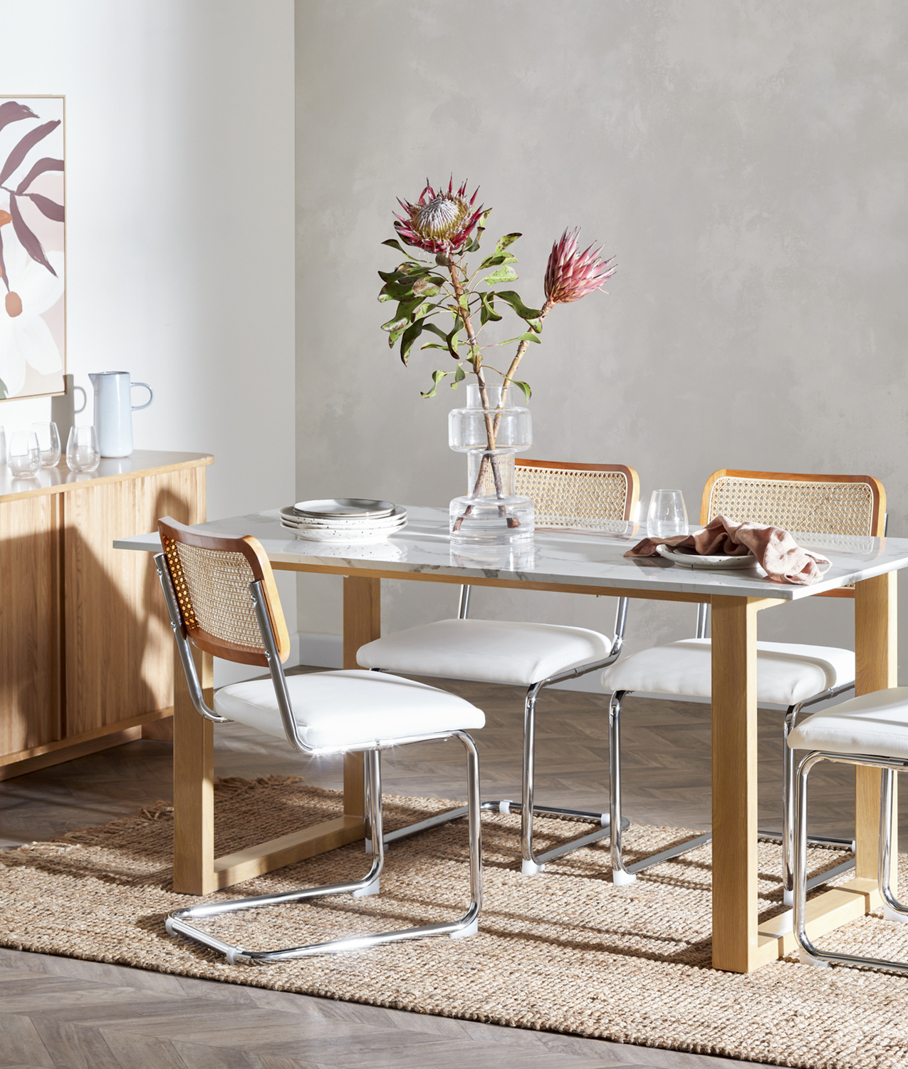 Marcel-Breuer-Cesca-Replica-Cantilever-Dining-Chairs