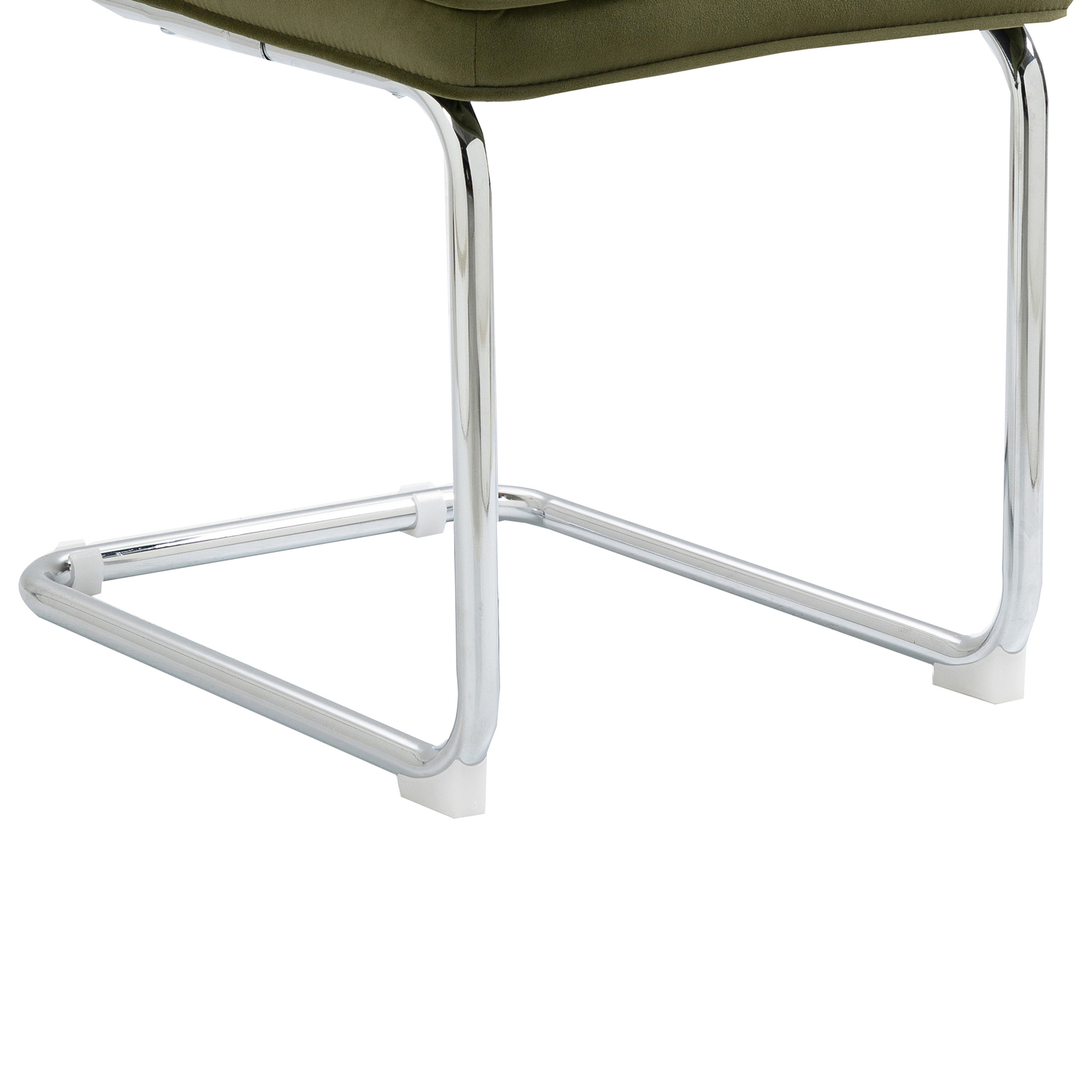 Marcel Breuer Cesca Replica Velvet Cantilever Dining Chairs