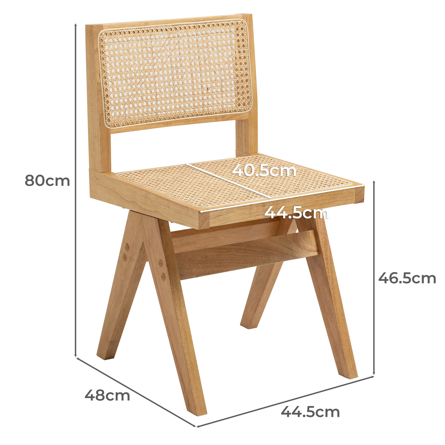 Korina Rattan Dining Chairs