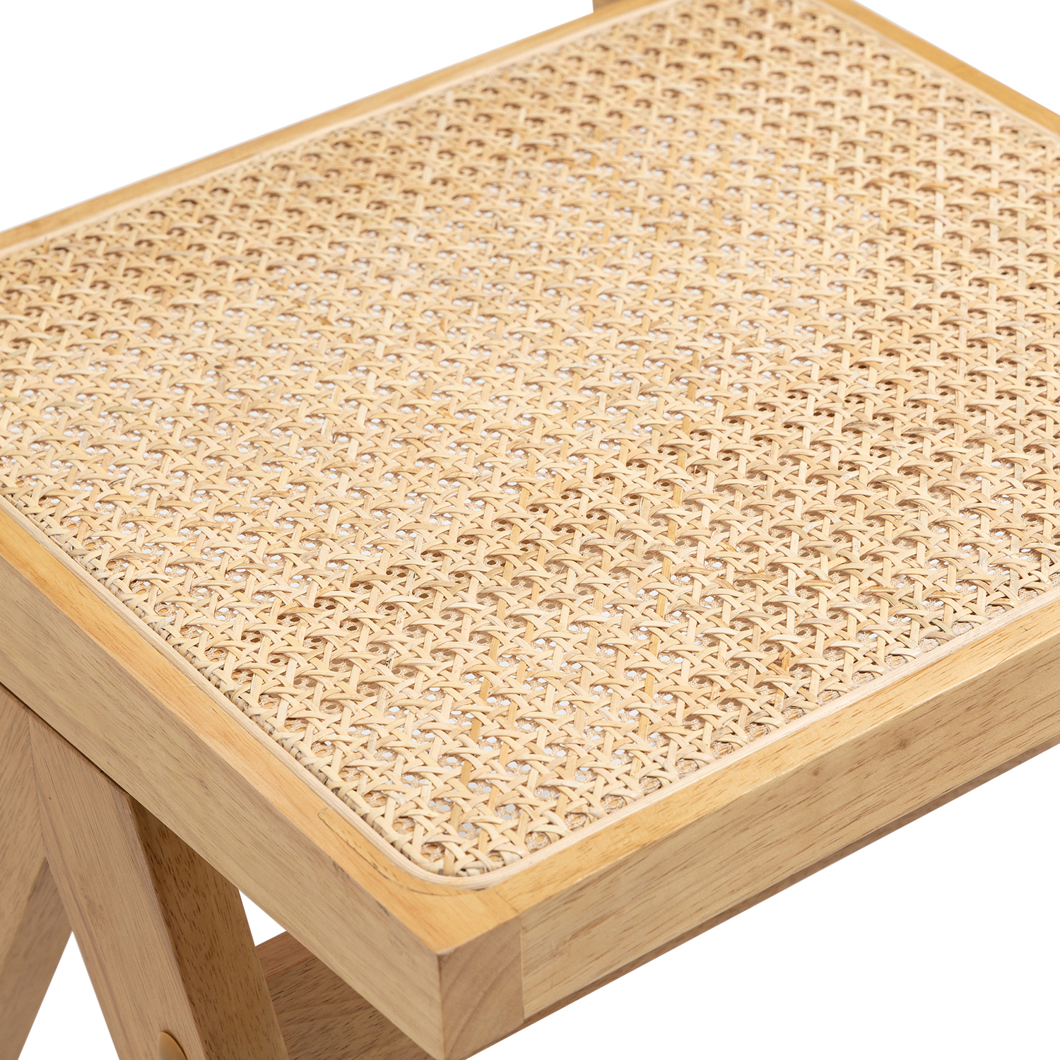 Korina Rubberwood & Rattan Dining Chairs
