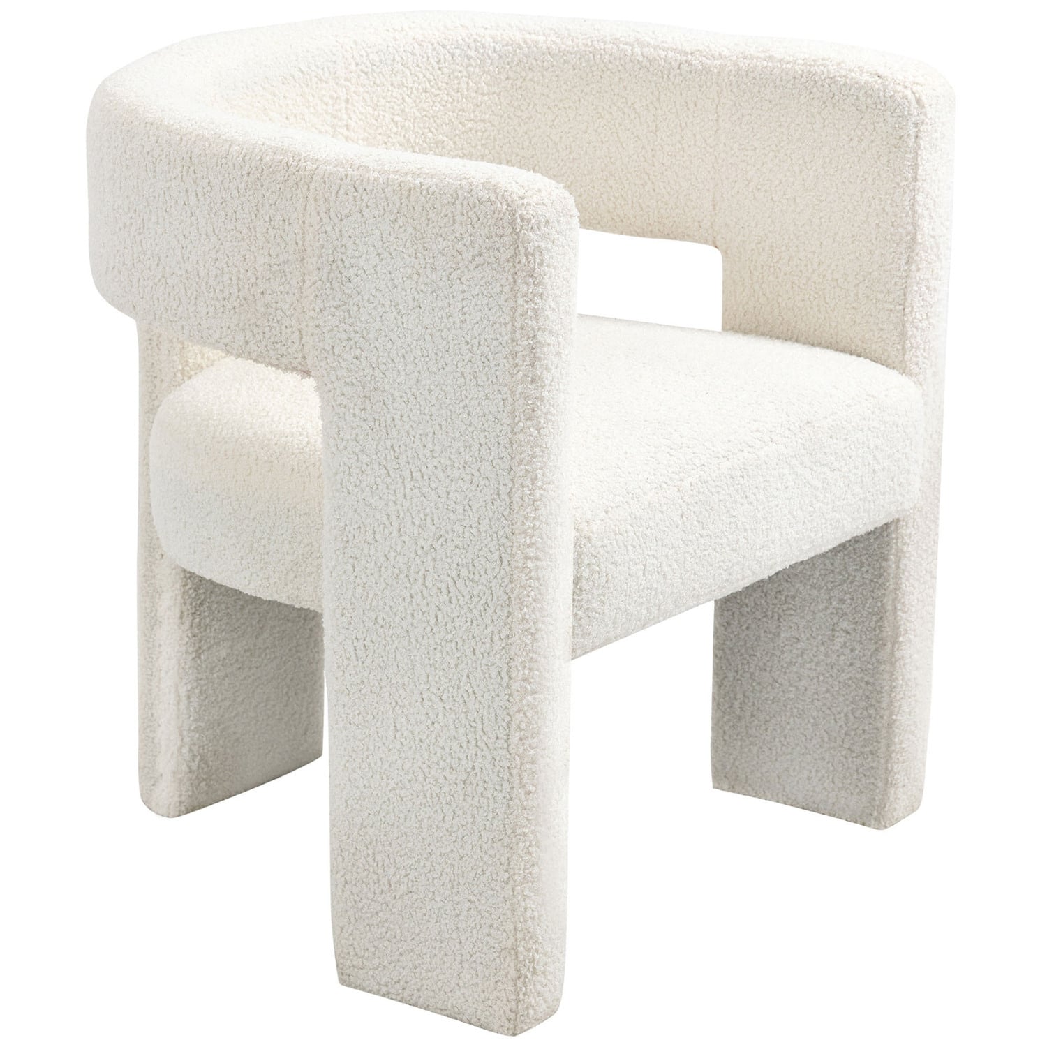 Pomaire-3-Legged-Boucle-Occasional-Chair