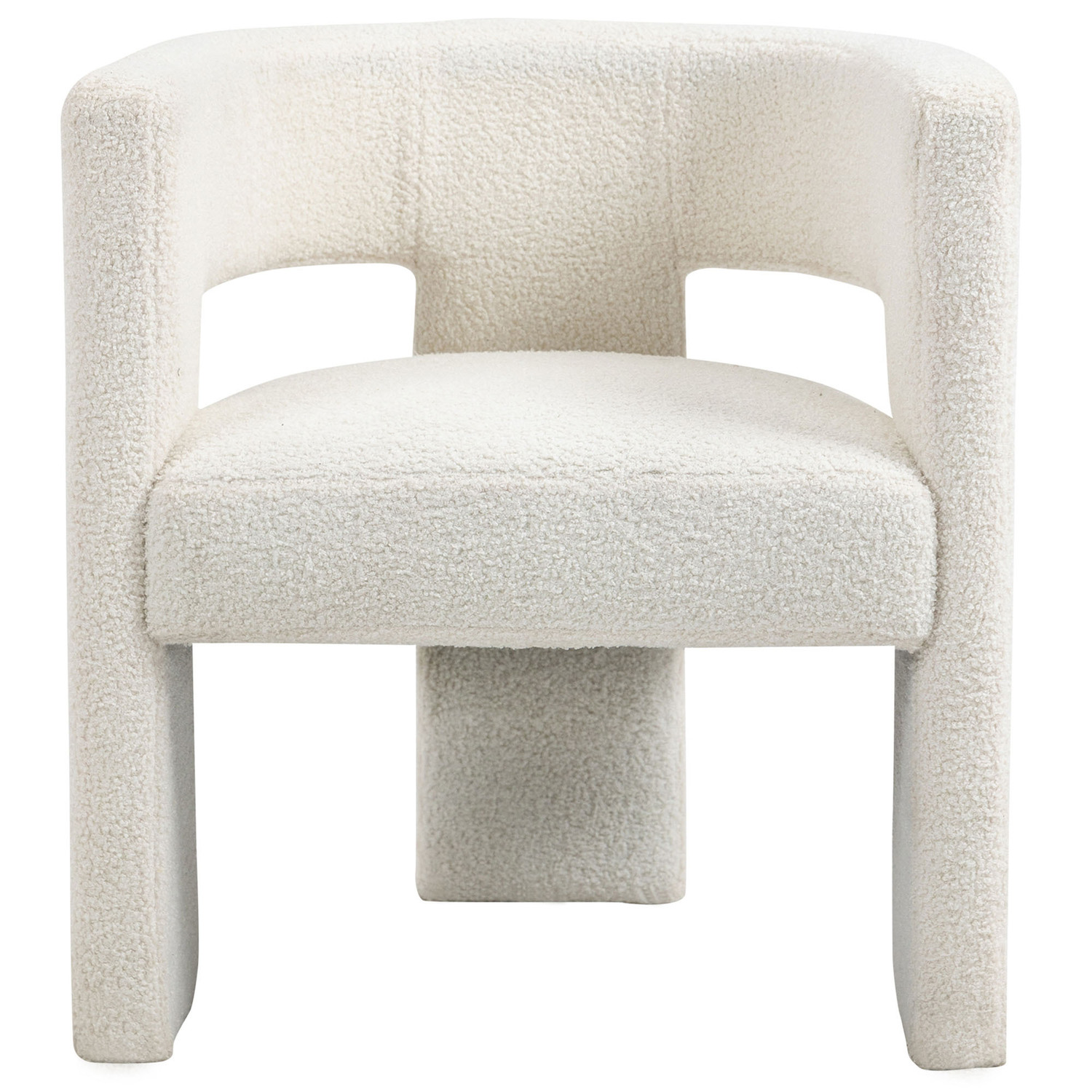 Pomaire-3-Legged-Boucle-Occasional-Chair