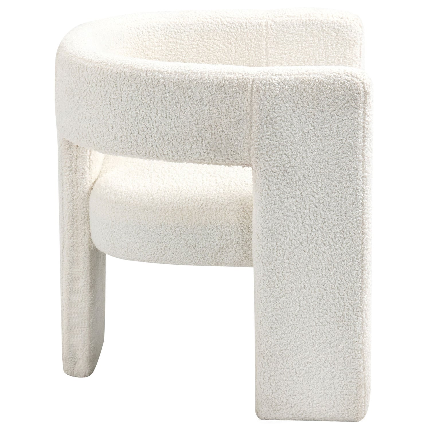 Pomaire-3-Legged-Boucle-Occasional-Chair