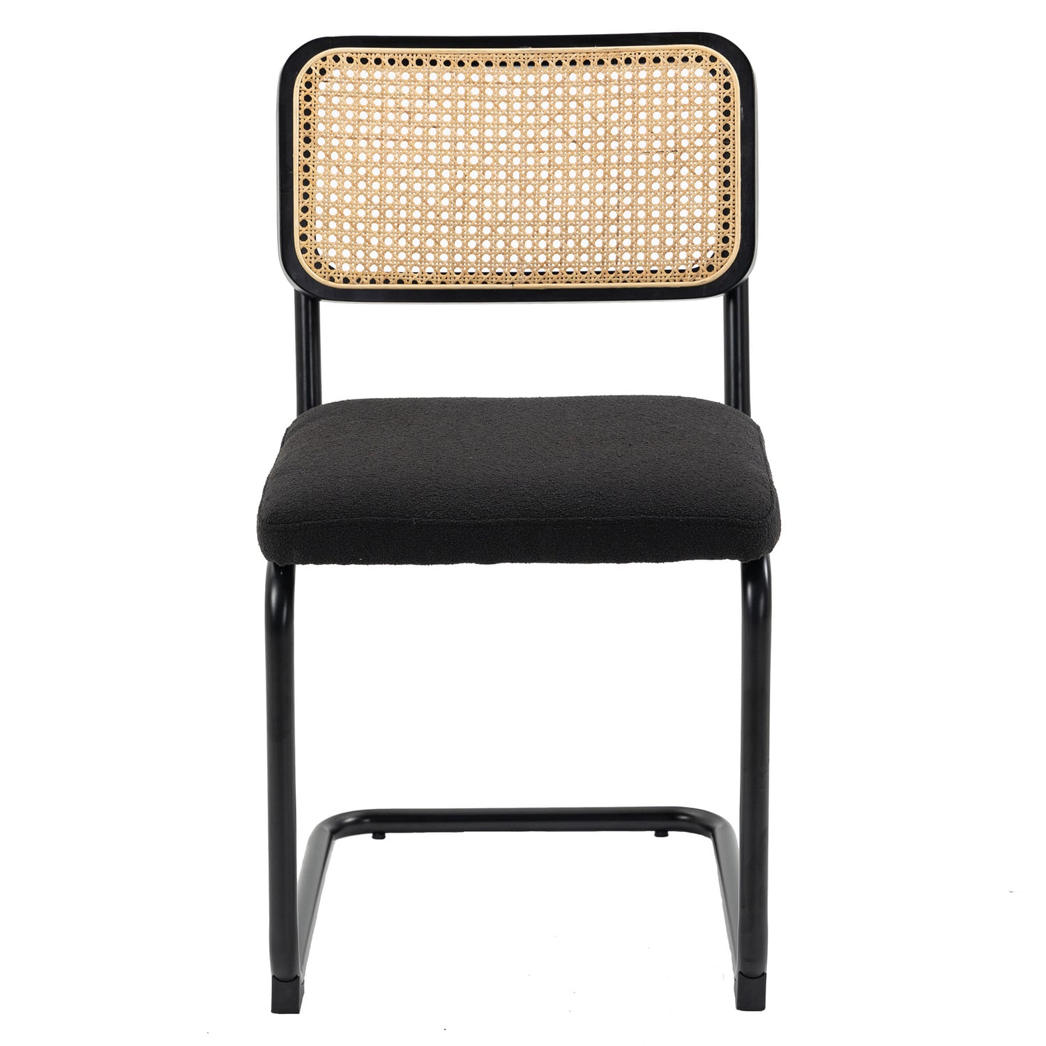 Marcel Breuer Cesca Replica Cantilever Boucle Dining Chairs