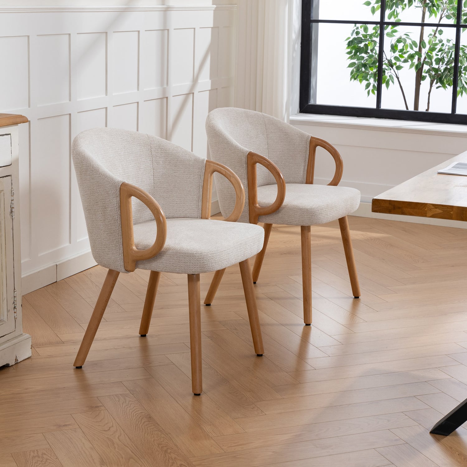 Jaylen Chenille Dining Chairs