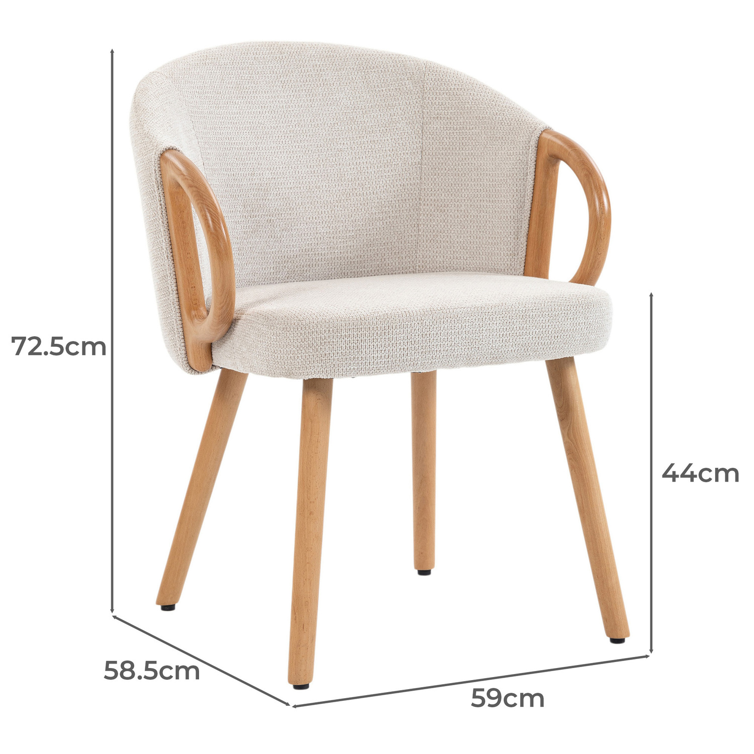 Jaylen Chenille Dining Chairs