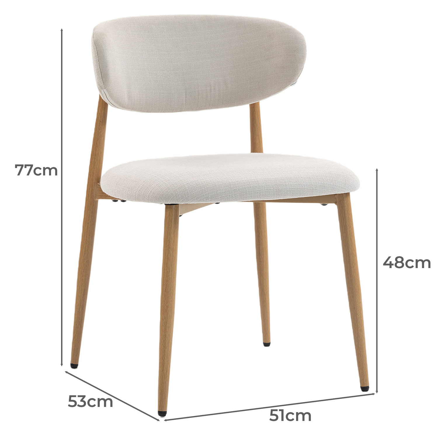 Maudeline Upholstered Dining Chairs