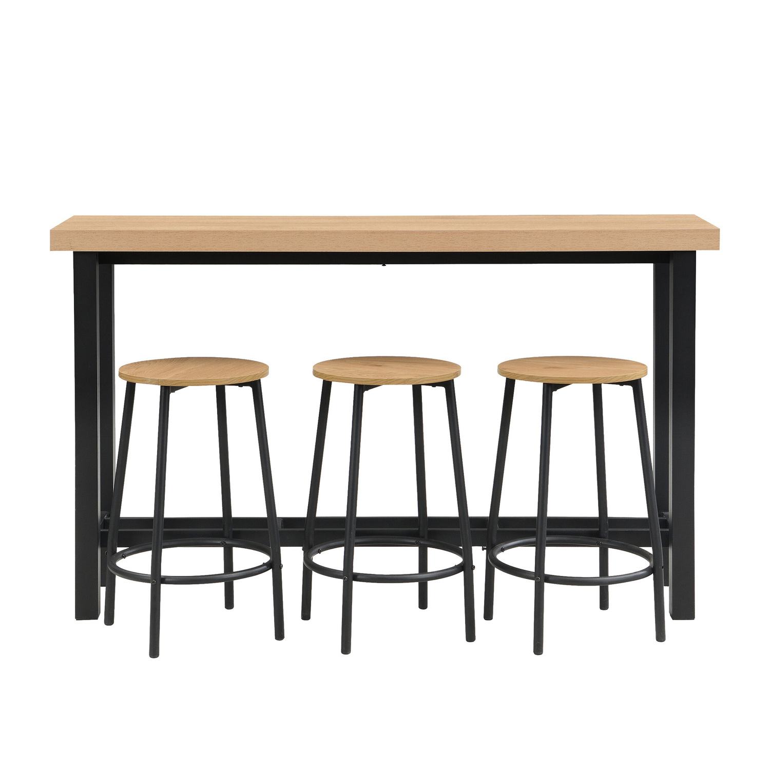 3 Seater Ellery Bar Table & Stool Set