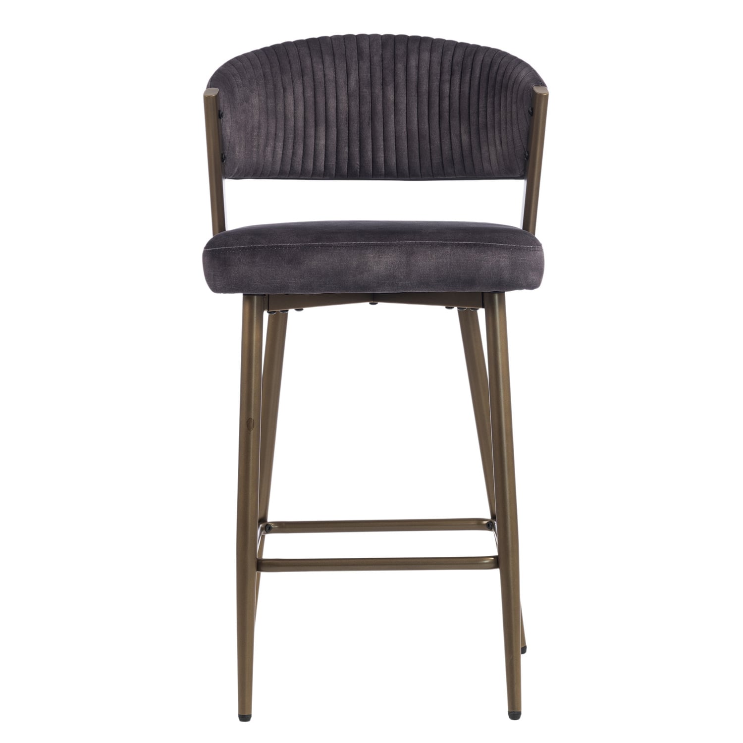 66cm Chacino Velvet Bar Stools