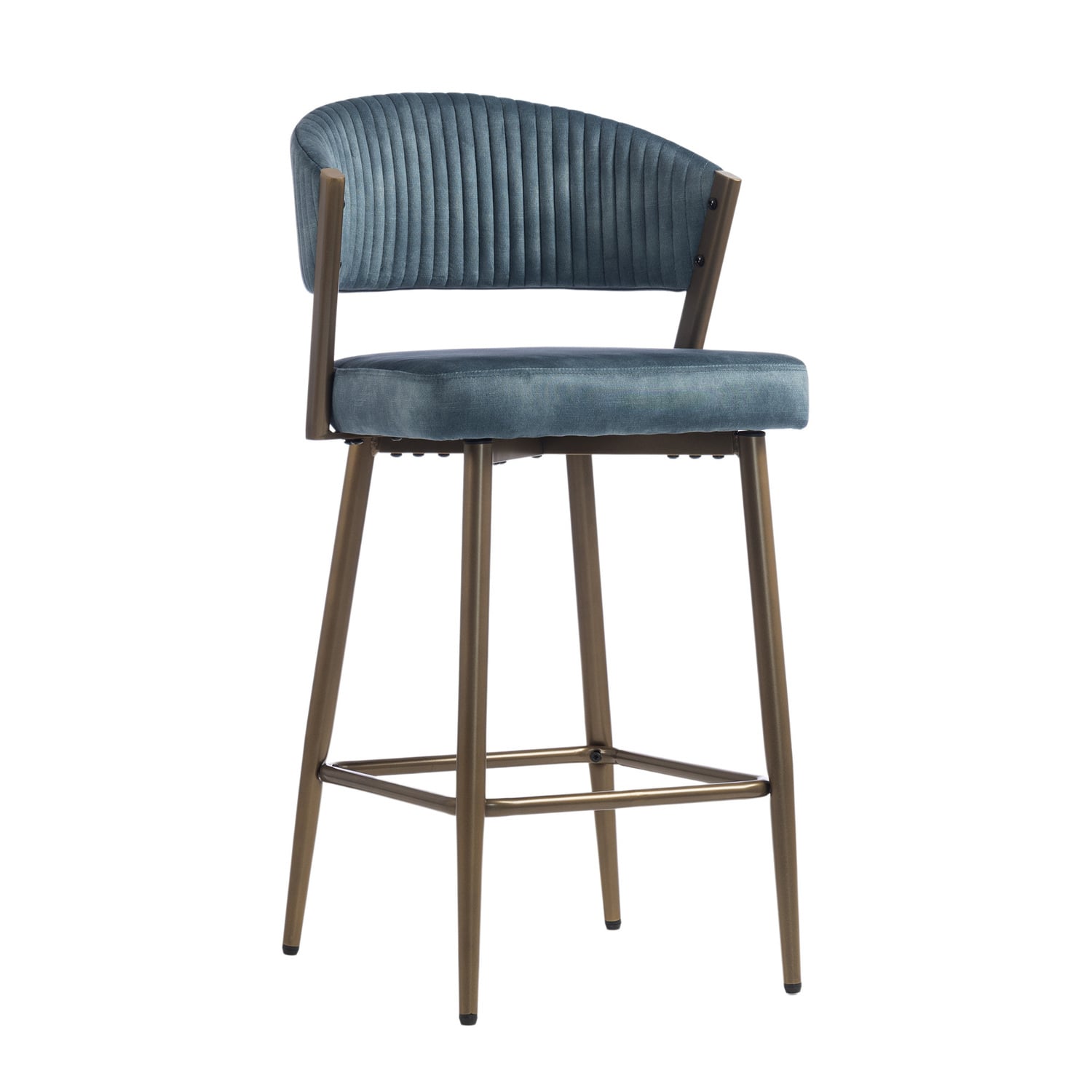 66cm Chacino Velvet Bar Stools