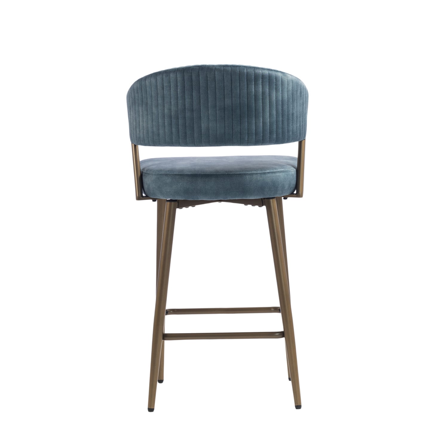 66cm Chacino Velvet Bar Stools