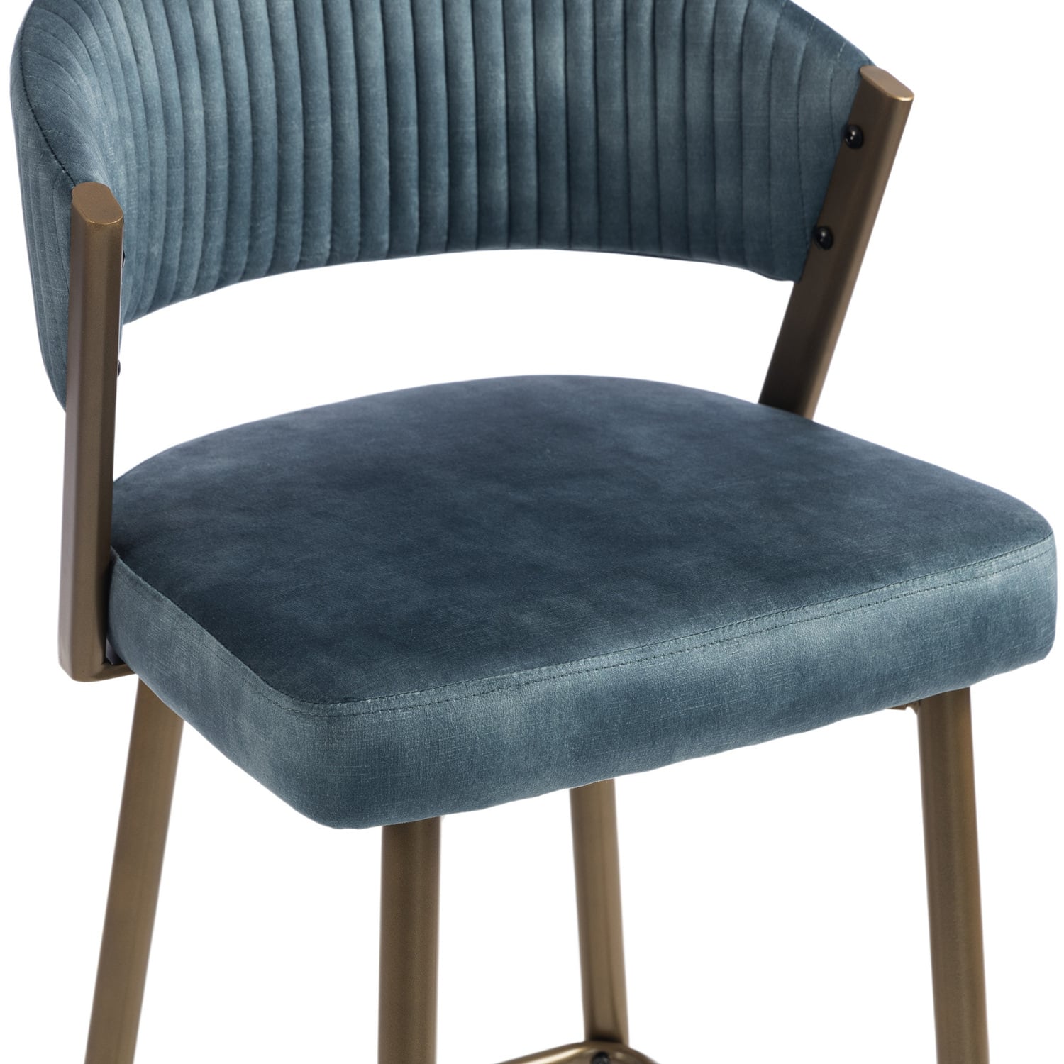 66cm Chacino Velvet Bar Stools