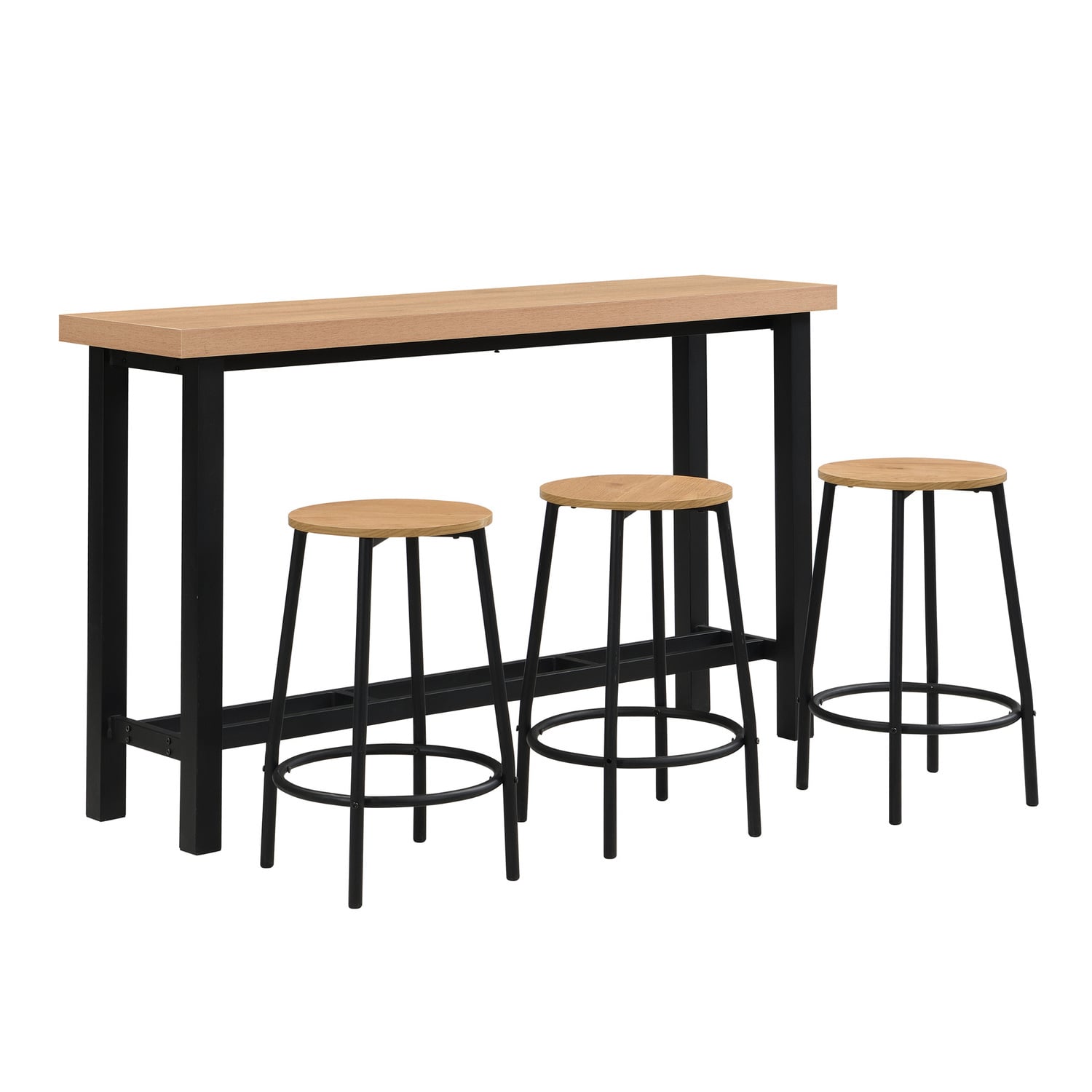 3 Seater Myra Bar Table & Stool Set