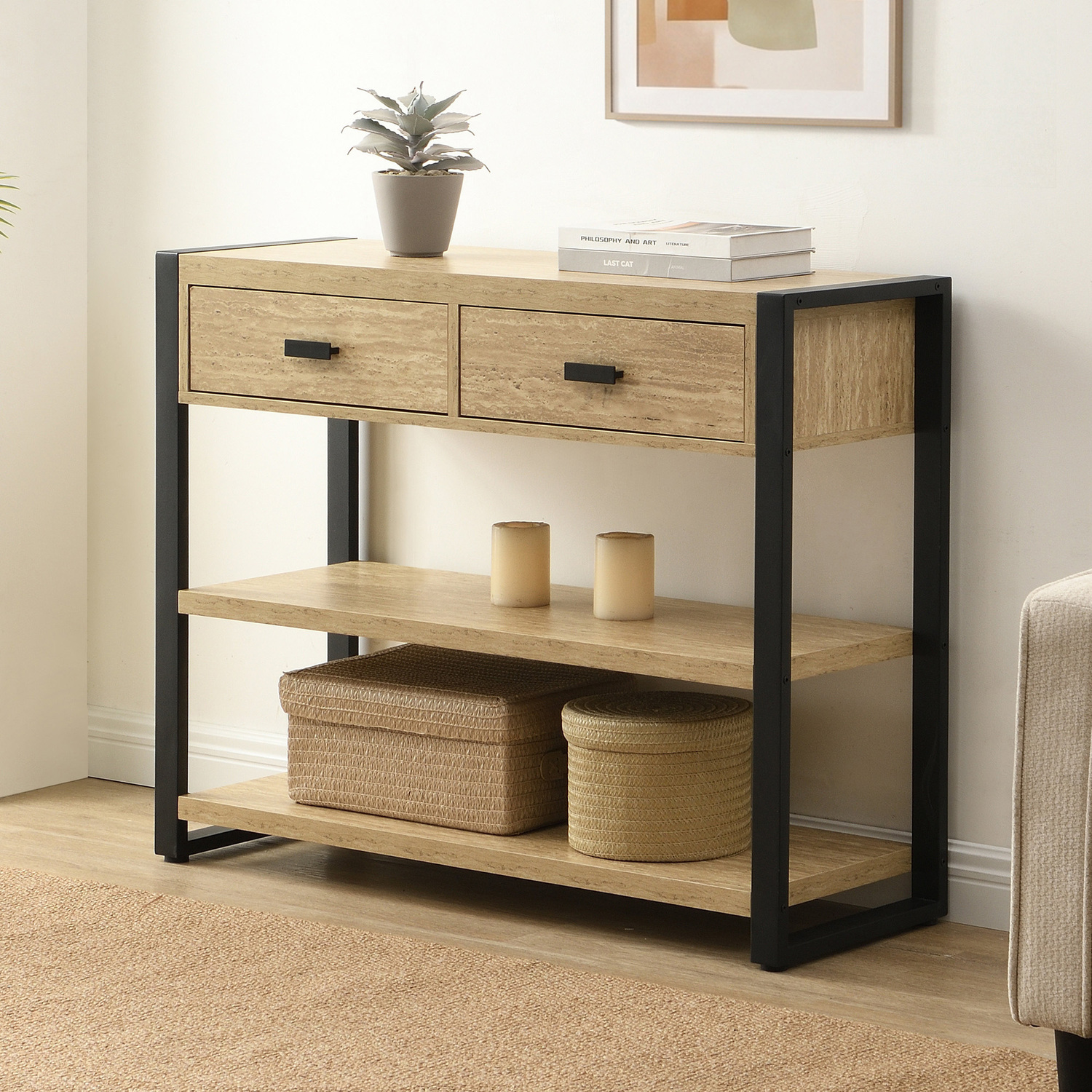 Sion 2 Drawer Console Table