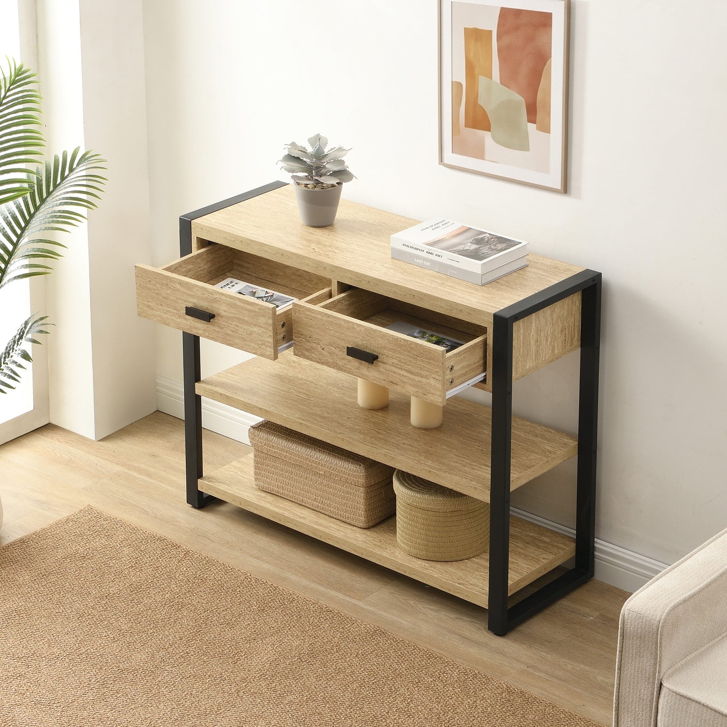Sion 2 Drawer Console Table