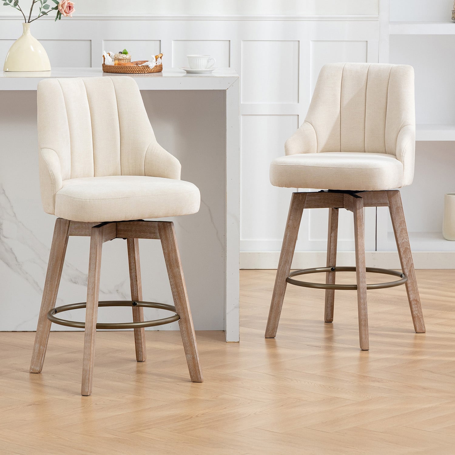 67.5cm Lowen Swivel Bar Stools