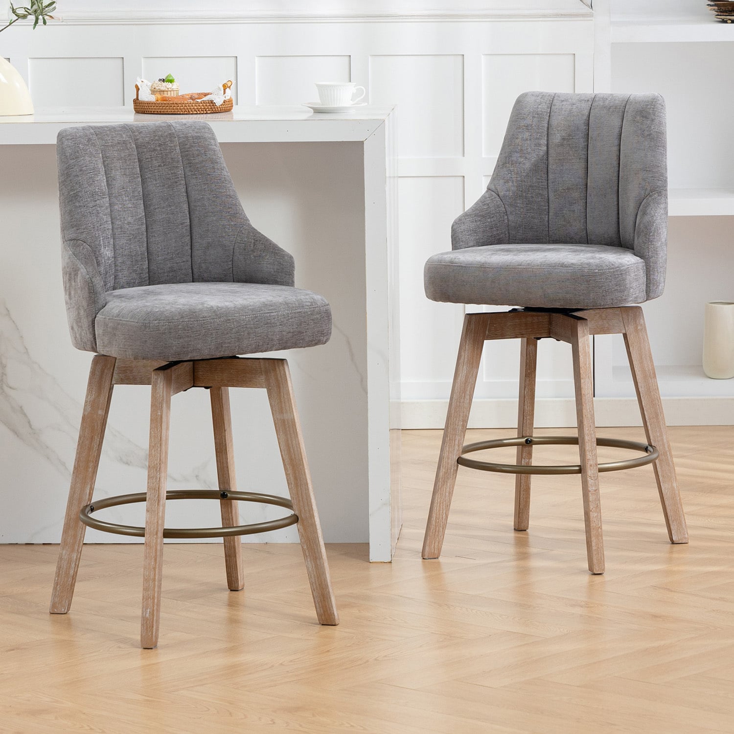 67.5cm Lowen Swivel Bar Stools