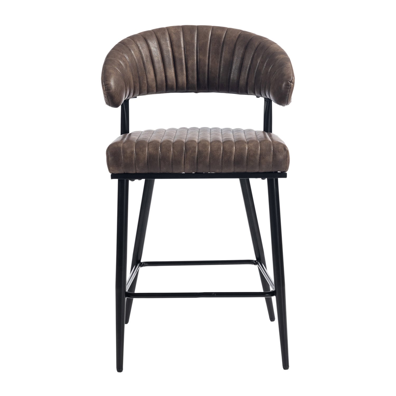 66cm Aires Faux Leather Bar Stools