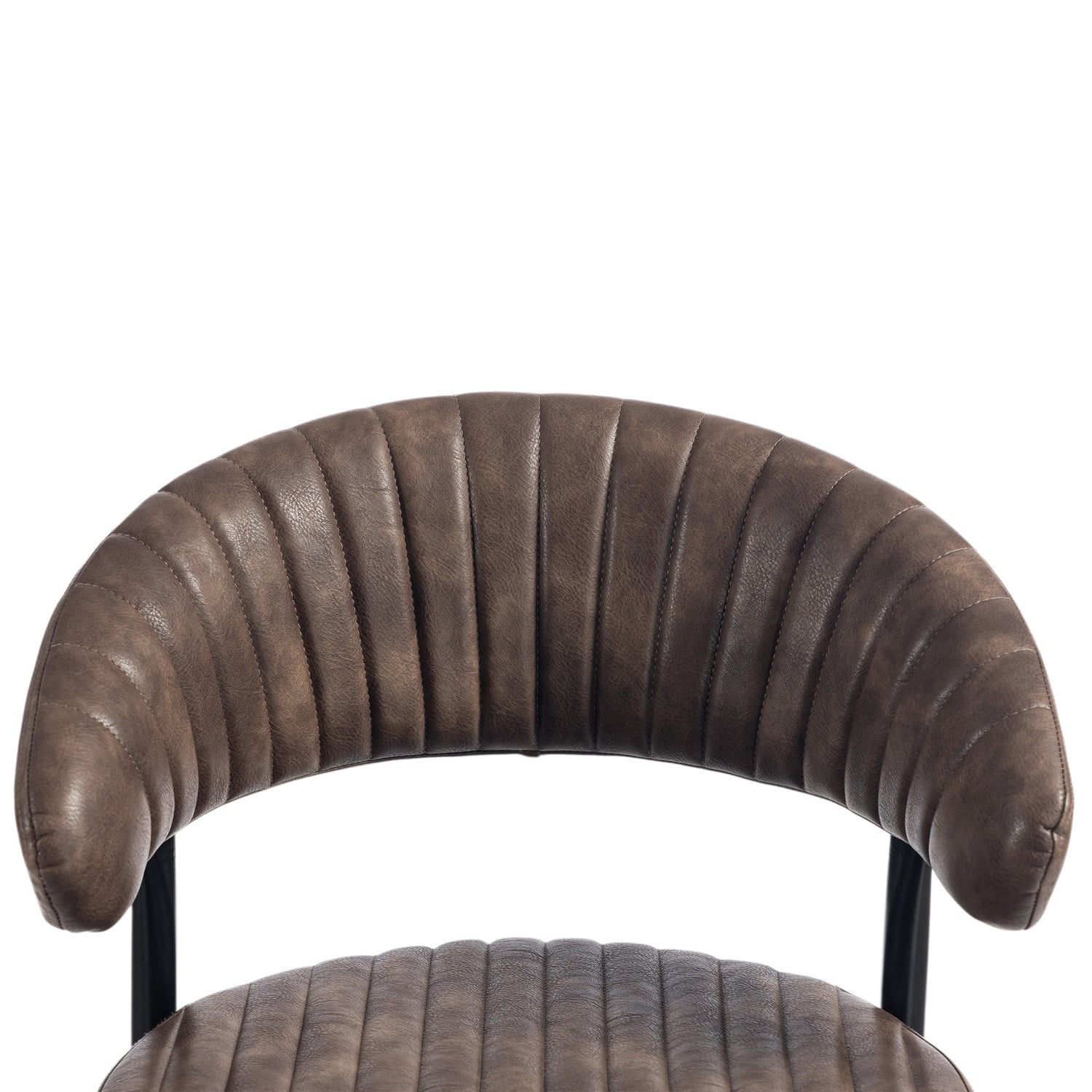 66cm Aires Faux Leather Bar Stools
