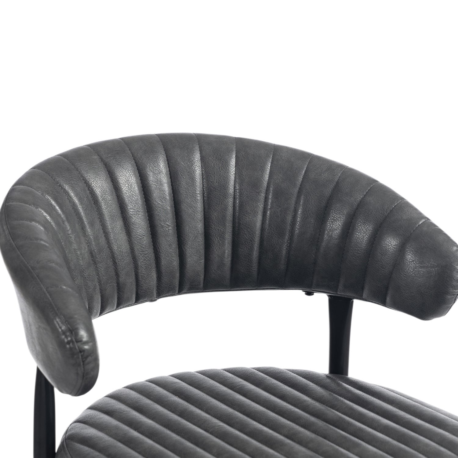 66cm Aires Faux Leather Bar Stools