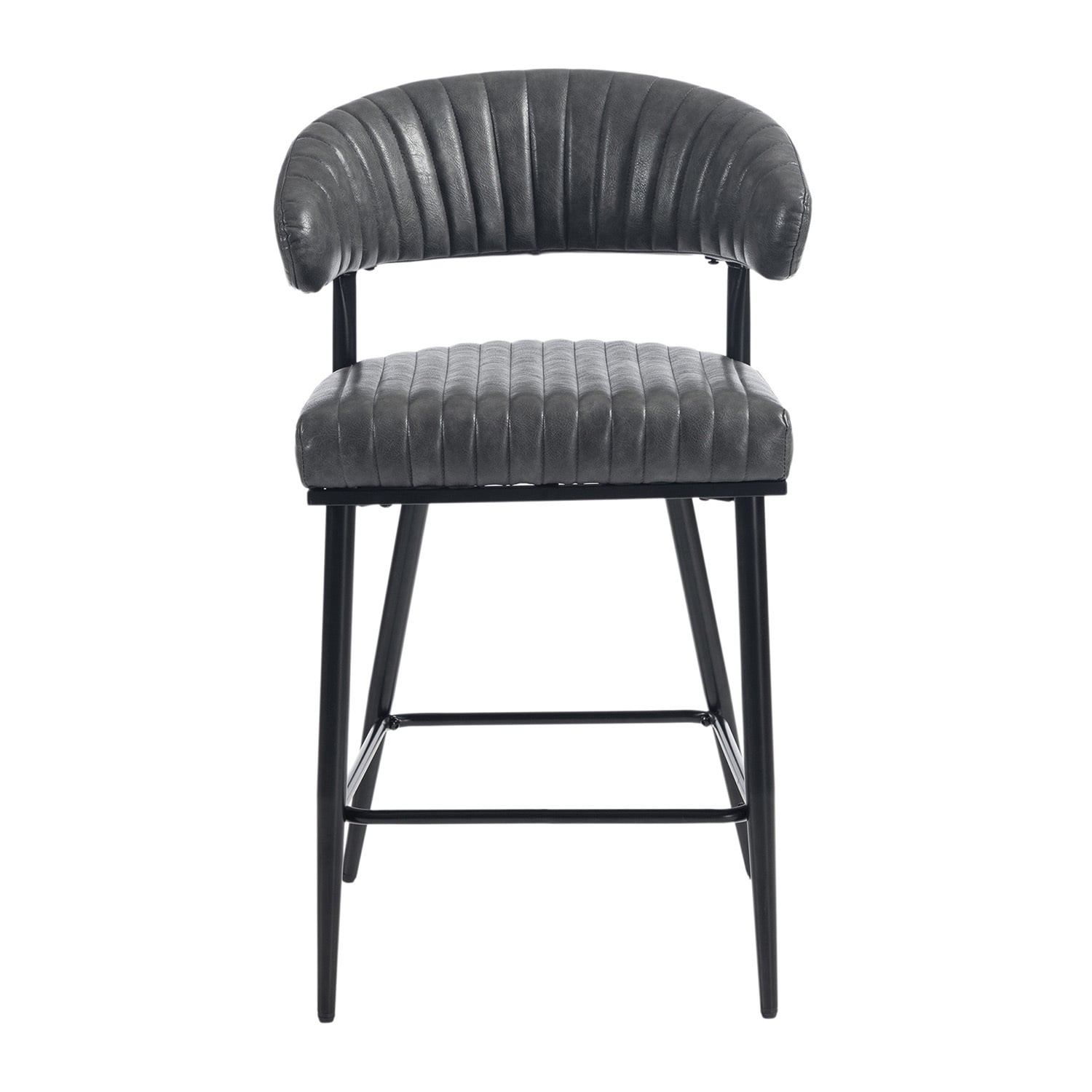 66cm Aires Faux Leather Bar Stools