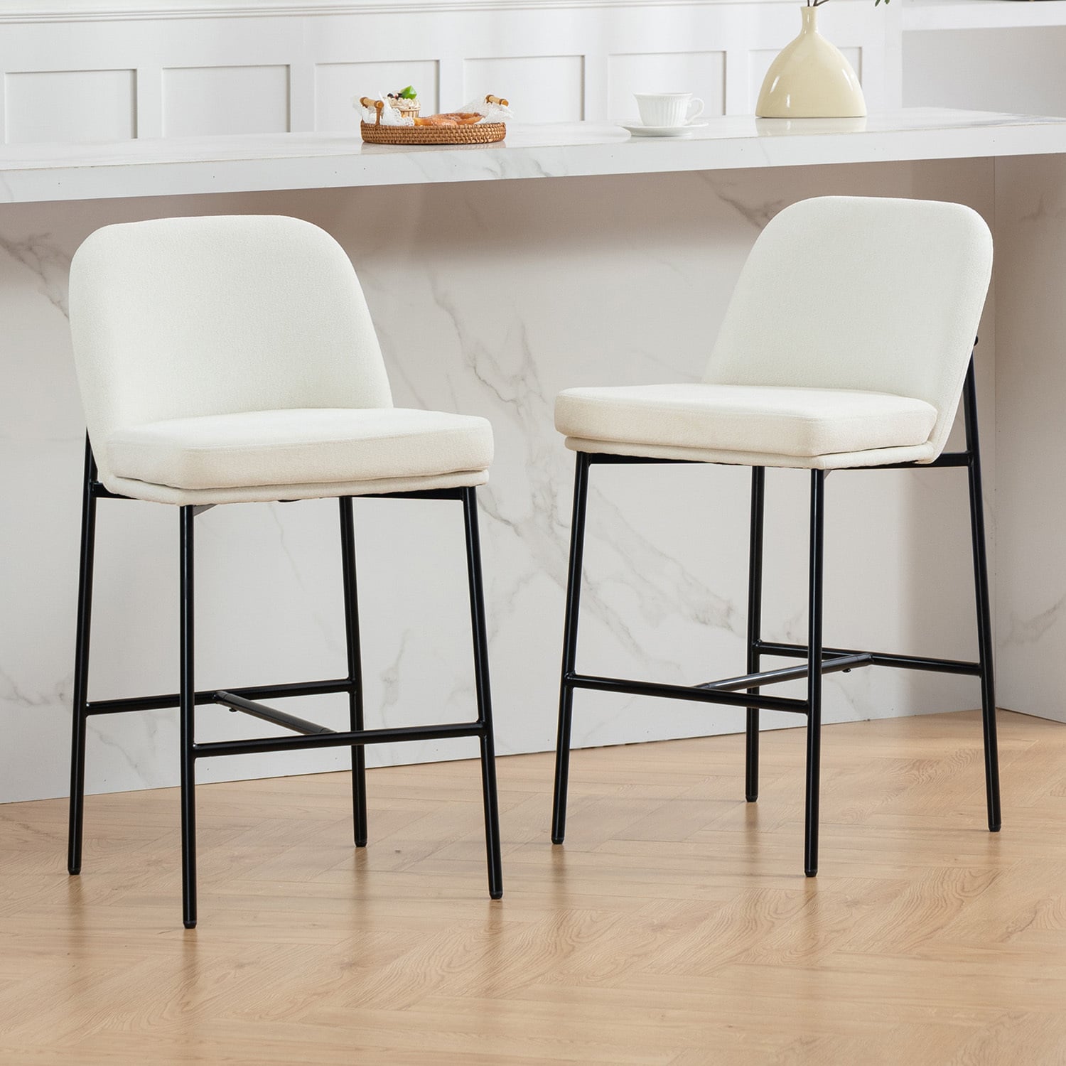67cm Azriel Upholstered Bar Stools