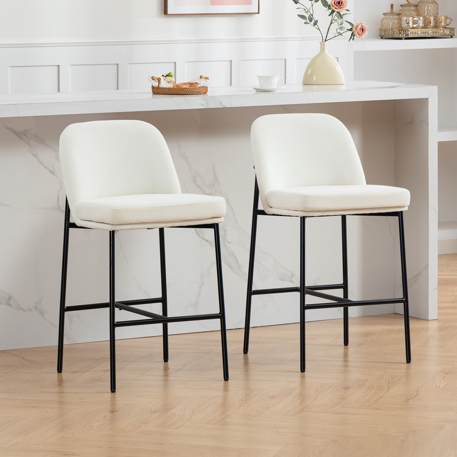 67cm Azriel Upholstered Bar Stools