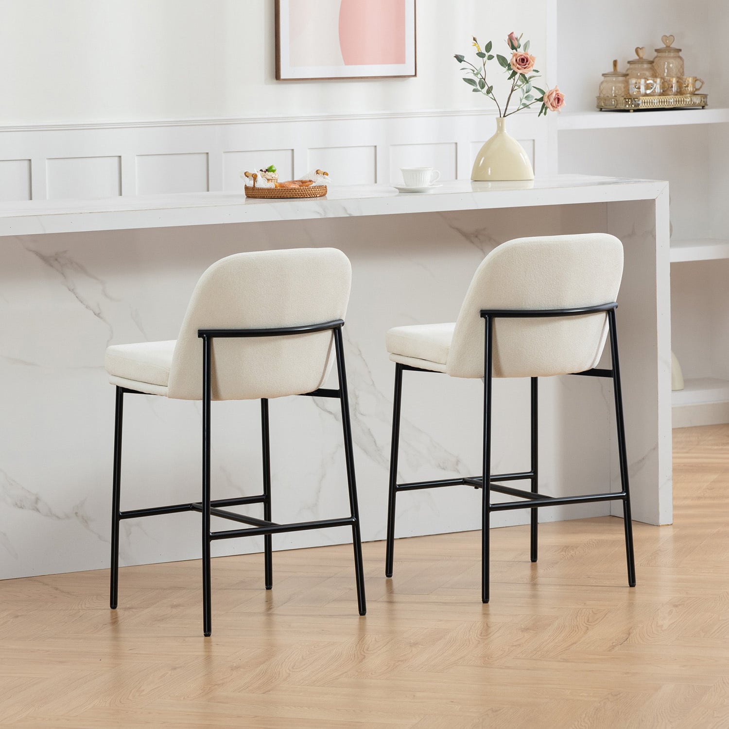 67cm Azriel Upholstered Bar Stools