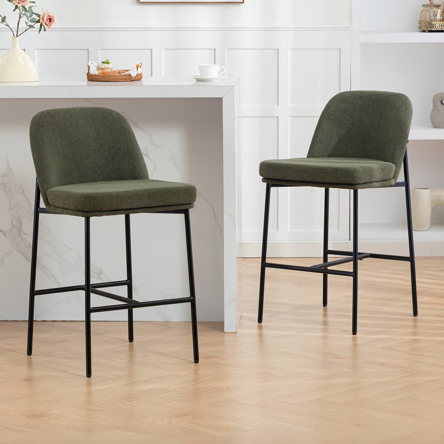 67cm Azriel Upholstered Bar Stools