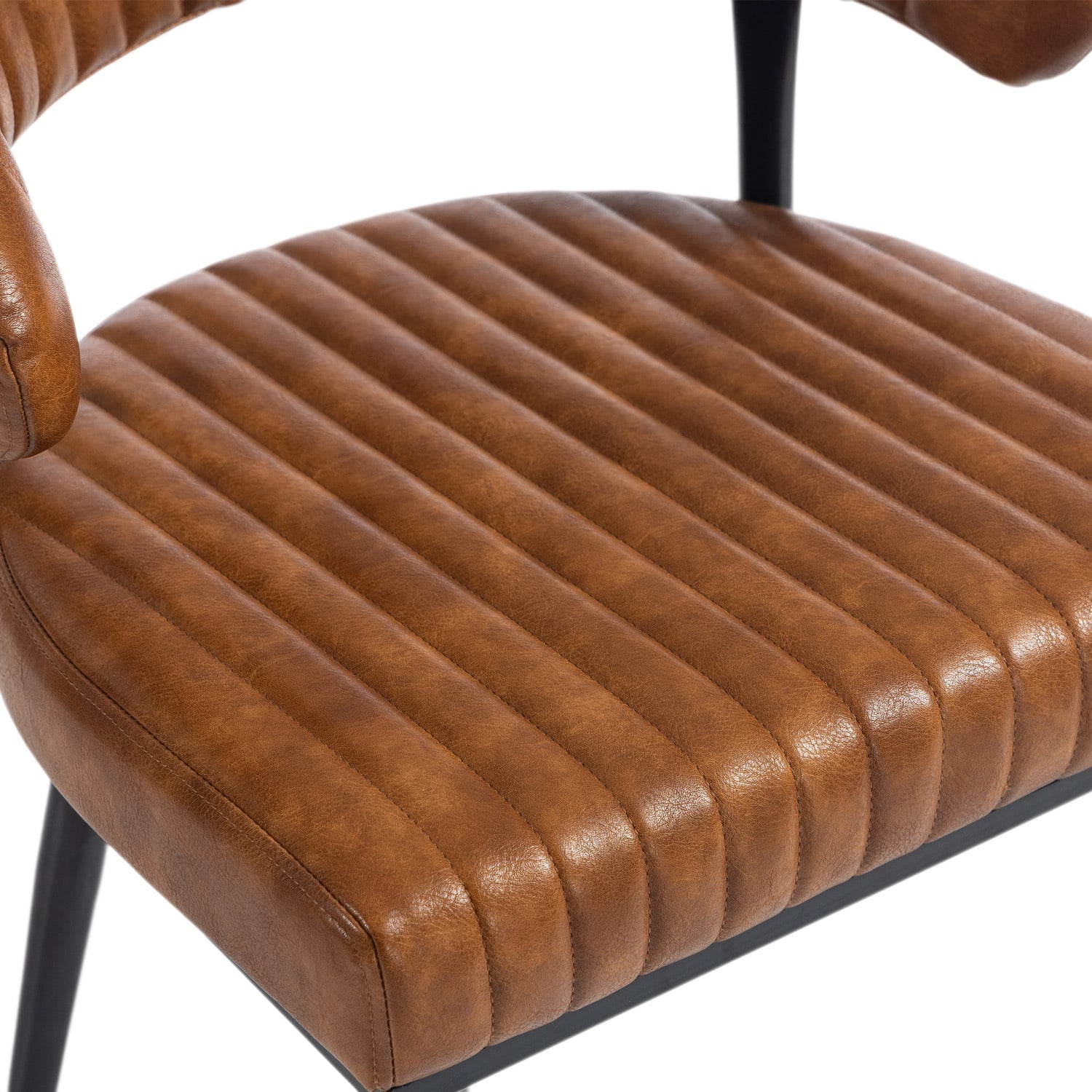 Entice Faux Leather Dining Chairs