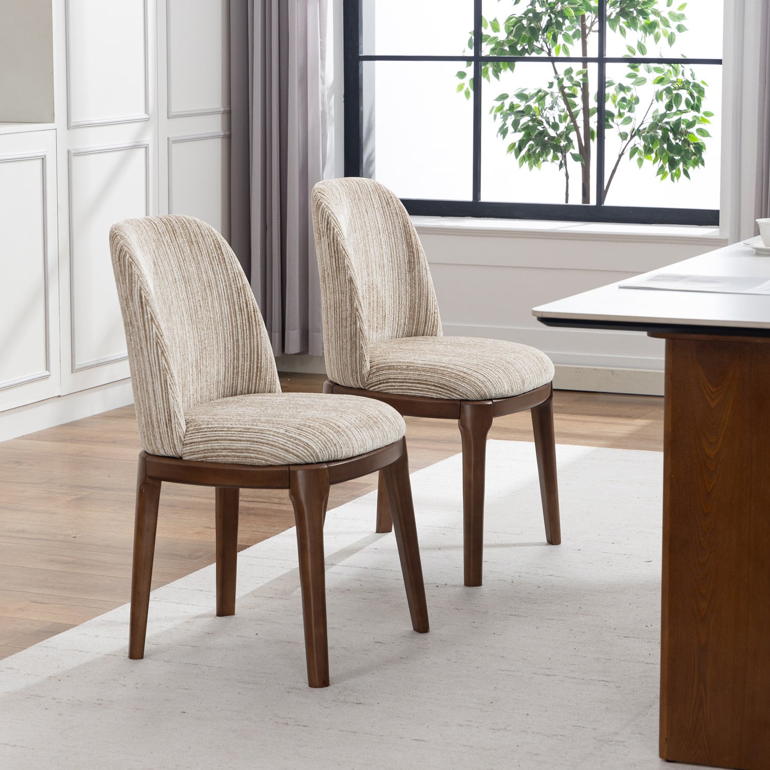 Leona Upholstered Dining Chairs
