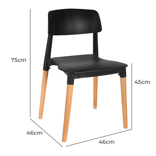 Black Vena Dining Chairs