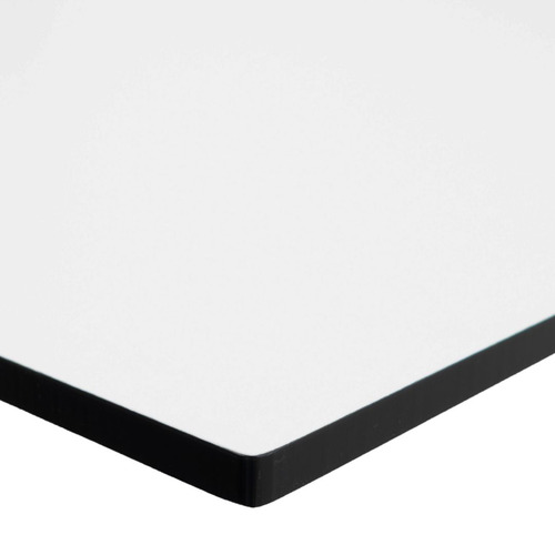 Gloss White Lyon Square Outdoor Dining Table