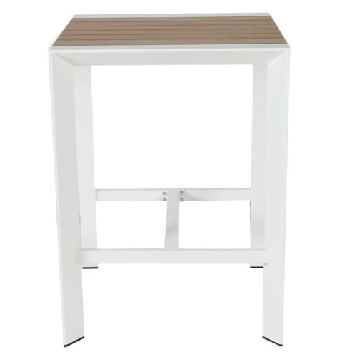 80cm Kadie Aluminium Outdoor Bar Table