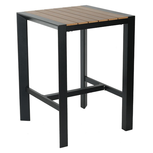 Damien Square Aluminium Outdoor Bar Table
