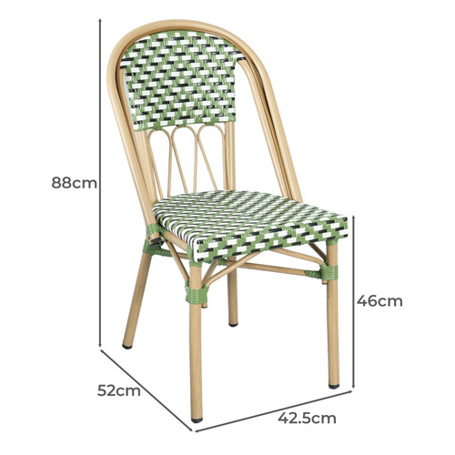 Evelyn Aluminium Outdoor Dining Chairs