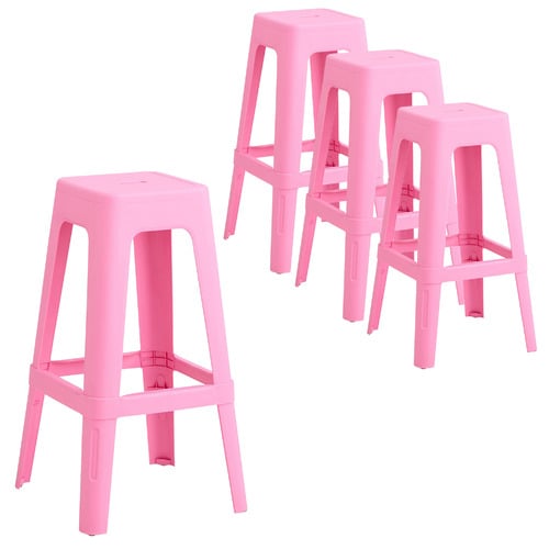 75cm Narelle Tolix Replica Outdoor Bar Stools