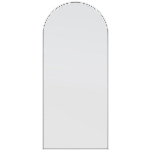 170 x 76cm Arched Leaner Stainless Steel Dressing Wall Mirror