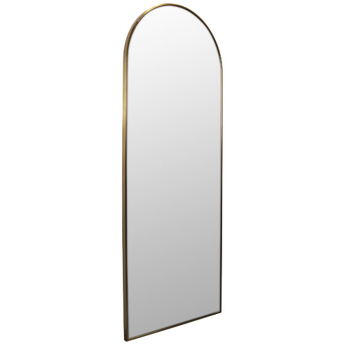 170 x 60cm Arched Leaner Stainless Steel Dressing Wall Mirror
