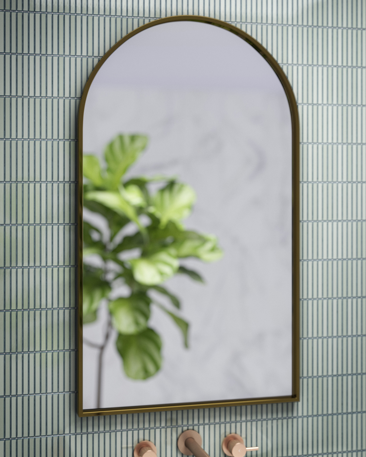 Rex-Arched-Stainless-Steel-Wall-Mirror