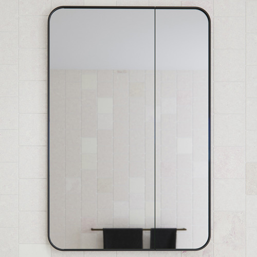 Caleb Rectangular Mirror Cabinet
