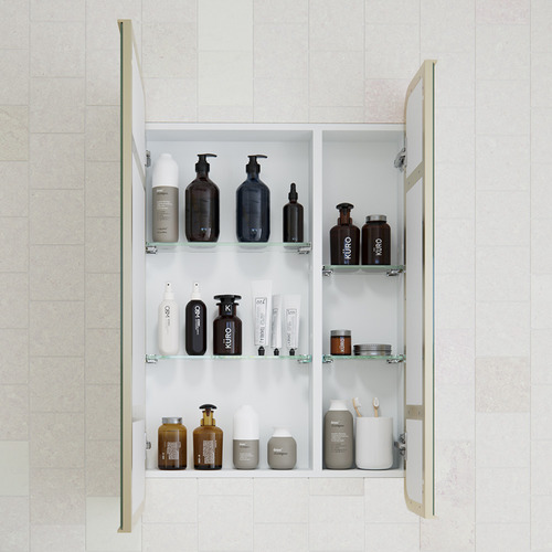 Caleb Rectangular Mirror Cabinet