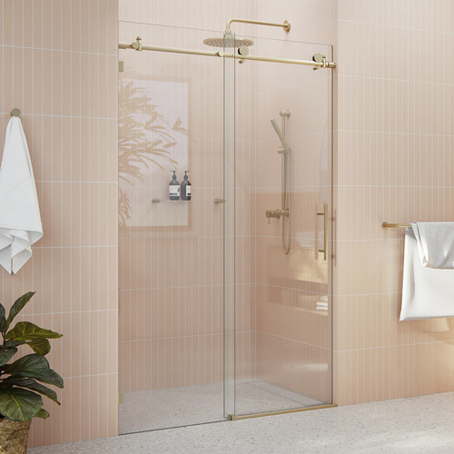 PrincipleArc Maddison Glass Sliding Shower Screen | Temple & Webster