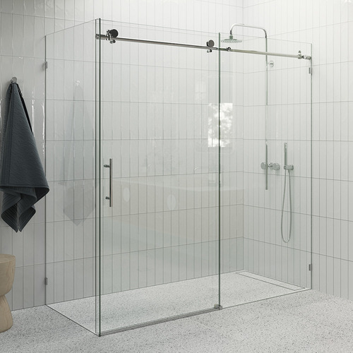 172cm Maddison Glass Sliding Shower Screen Enclosure