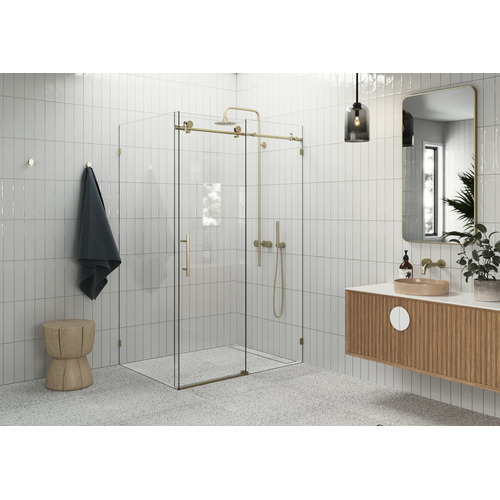 122cm Maddison Glass Sliding Shower Screen Enclosure